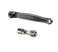 FytStycale Brazo de Pedalier Cuadrado Alta, Manivela Izquierda + Extractor De Manivela, 170 Mm De Distancia Entre Ejes