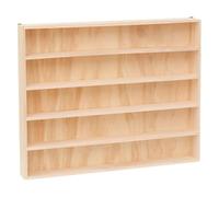 FytStycale Caja Organizadora de Autos de Madera Estante para Exposición de Miniaturas Organizador de Juguetes Coleccionables Y Manualidades Adecuada para Dormito, Sin Tapa