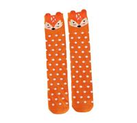 FytStycale Calcetines Niña Algodon Largo con Estampado Animal Diseño Divertido Regalo Original Suaves Y Transpirables Adecuados para Cumpleaños Vacacione, Zorro, universal