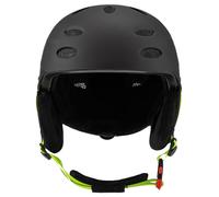 FytStycale Casco de Esquí para Snowboarding Y Patinaje Diseño Confortable Ventilación Eficiente Forro Removible Adecuado para Deportes de Invierno Y Montañismo R, Negro