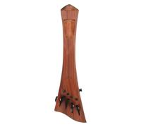 FytStycale Cello Tailpiece de Puente Tiracuerdas Accesorio de Roseta con 4 es en Madera de Adecuado para Luthiers Estudiantes y Práctica Diaria en Estudio Concierto Reparación 4/4