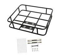 FytStycale Cesta Delantera Cesta Trasera Rejilla de Hierro Extraíble Estante de Almacenamiento Soporte Multiusos para de Alimentos Adecuado para Niñas, 55cmx45cm