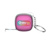 FytStycale Cinta métrica compacta con Llavero para Costura y sastrería, Rosa, Individual