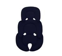 FytStycale Cojín para Cochecito para Bebé Colchón de Asiento de Silla Textil Transpirable Acolchado Interno Confortable Desmontable Adecuado para Regalo Paseo Ju, Azul Marino