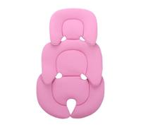 FytStycale Cojín para Cochecito para Bebé Colchón de Asiento de Silla Textil Transpirable Acolchado Interno Confortable Desmontable Adecuado para Regalo Paseo Ju, Rosa