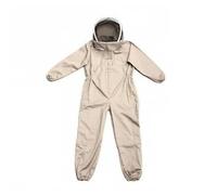 FytStycale Conjunto Apicultura con Guantes Protección Completa Traje Apicultura Cuerpo Entero Transpirable para Apicultores, Mono De Apicultura Con Capucha, XXL 180-190 Cm