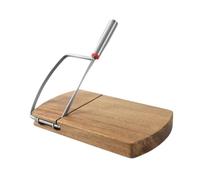 FytStycale Cortadora de Queso de Madera de Acacia, Guillotina Profesional con Cuchilla, Tabla para Cortar Queso, Salchichas, jamón, Tofu, cecina y Frutas