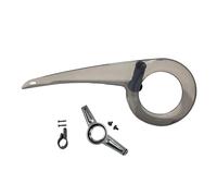 FytStycale Cubierta Protectora Cadena Bicicleta Carcasa Guardacadena Ligera Protector Cadena Portátil de Recambio PP Adecuada para Adultos Niños Viajes en, Corrección de La Solución de La Cola Negra