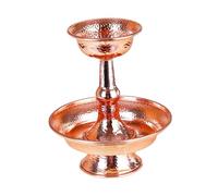 FytStycale Cuenco de, Copa de de Agua, Copa de Altar Budista Tibetano Martillada para Té de Sacrificio, tal como se describe, 13cm