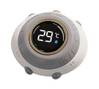 FytStycale de Baño para Bebé Digital Medidor de Temperatura de Agua Infantil Flotante Seguro Material PP TPE Impermeable Adecuado para, Ovni