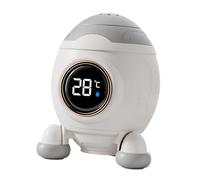 FytStycale de Baño para Bebé Digital Medidor de Temperatura de Agua Infantil Flotante Seguro Material PP TPE Impermeable Adecuado para, Astronave