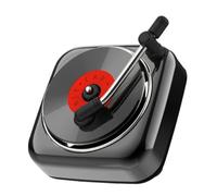 FytStycale Difusor de Clip de Ventilación Del Automóvil en Forma de Reproducción de Discusión para La Experiencia, Negro, Individual