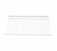 FytStycale Estante Divisoria para Armario 48 Pulgadas Multiusos Estante de Alambre Metálico Tono Claro Alta Resistencia Panel de Rejilla Metálica para Garaje