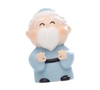 FytStycale Estatua Confucio Adorno Figura Mini Escultura de Escritorio Miniatura Resina Expresión Carismática Diseño Preciso Adecuada para Escritorio Regalo Dorm, D, Individual