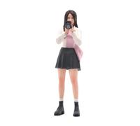 FytStycale Figura a Escala 1:18, Fotógrafa Femenina, Decoración de Maquetas, Escena en Miniatura para Bricolaje.