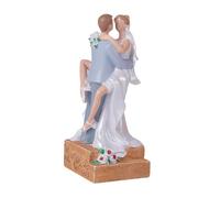 FytStycale Figurilla para Adorno de Pastel de Boda con Estatua de Pareja en Resina Y Muñeca Decorativa para Colección Romántica Adecuada para Regalo a, 6.2 cm x 7.4 cm x 15.2 cm