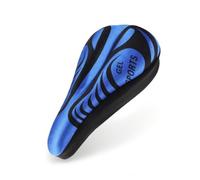 FytStycale Funda de Asiento de Bicicleta Cojín de Sillín Almohadilla de Gel Cubierta Acolchada Antideslizante con Diseño Ergonómico y Relleno de Silicona Reduce, Black Blue