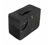 FytStycale Funda para Equipo Musical Estuche Protector Amplificador Bolsa de Tela con Varios Bolsillos Ajustable y Asa Resistente Adecuada para Instrumentos Musicales, Black, M