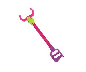 FytStycale Garra Robótica Pinza de Aprendizaje Juguete Interactivo Brazo Robótico Plástico Mano Divertida Ejercicios Físicos Adecuada para Juegos Educativos, Rosa