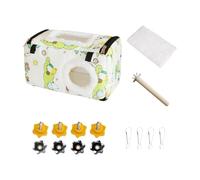 FytStycale Hamaca Colgante para Loros, Cama para pájaros, casa cálida, Nido Colgante para Loros, Cueva escondida para guacamayos, cobayas y periquitos, L