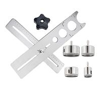 FytStycale Herramienta de Perforación para Baldosas Cerámicas con Localizador de Agujeros, Engrosado 60CM 4bit