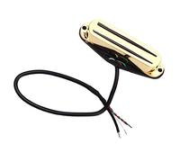 FytStycale Humbucker Pickup con Bobina Simple Hot Rail Piezas para Guitarra Eléctrica Reemplazo Alnico Terminal de Cuatro Cables Y Adecuado para Fende, Oro