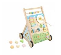 FytStycale Infantil Carrito de Empuje Juguete de Actividades Centro de Juego con Xilófono y Tambor Laberinto de Animales y Engranajes Giratorios Adecuado para, Estilo B
