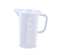 FytStycale Jarra Medidora de Cocina Resistente Al Y de Fácil Agarre con Tapa, para Leche, Zumo, Aceite Y, 250ml