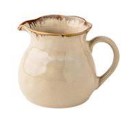 FytStycale Jarra para Crema Taza Cerámica para Leche Café con Asa y Vertedor de Uso Versátil para Miel Salsas Sirope O Postres Adecuada para Hotel Bar