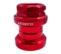 FytStycale Juego de Dirección para Bicicleta Externo Rodamientos Sellados Aluminio Aleación Adecuado para Bicicleta de Montaña Carretera Ruta Deportiva, Rojo