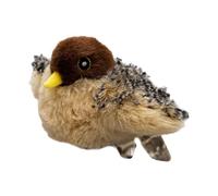 FytStycale Juguetes para Gatos con Pájaros Que Cantan, Gorrión con Aleteantes, Juguete para Gatos con Tacto Realista