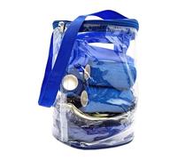 FytStycale Kit de Equitación con Equipamiento para Montar, Bolsa de Transporte, Guarnicionería, Transporte, Entrenamiento Y Pista de Carreras, Azul