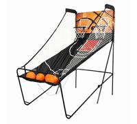 FytStycale Máquina de Baloncesto Plegable Electrónico Máquina de Lanzamiento Baloncesto Incluye 5 Pelotas Canasta Plegable con Marcador para Niños