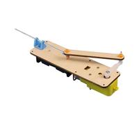 FytStycale Máquina de Movimiento Lineal Recíproco Eléctrica DIY Juego Científico Modelo Mecanismo Telescópico Equipo de Experimento Madera Comprensión del