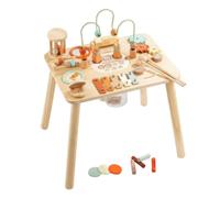 FytStycale Mesa Actividades Madera Habilidades Motoras Finas Mesa Aprendizaje Temprano Educación Temprana Tablero Motricidad Fina para Niños Pequeños