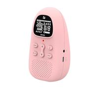 FytStycale Metrónomo Electrónico Mini, Dispositivo Digital Multifuncional Portátil con Guía Por Volumen Ajustable, Apto para Piano, Guitarra, Violín Y Bate, Rosa