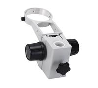 FytStycale Microscopio Soporte Estante Fijador con Soporte Fijo para Objetivo de Microscopio Adecuado para Laboratorios Talleres Oficinas Escritorio, Blanco