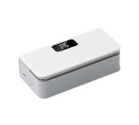 FytStycale Mini Sellador de Bolsas Transportable Máquina Manual Hermética Dispositivo Sellador para Empaque Alimentos Pantalla Digital Control de Temperatura Ade, Blanco