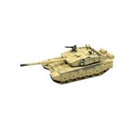 FytStycale Modelo de Tanque Armored Vehicle 99B Premontado y Pintado Tanque de Batalla Principal Escala 1/144 para Coleccionistas, Modelistas, Vitrina, Yellow