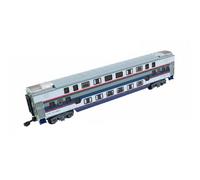FytStycale Modelo de Vagón de Pasajeros SYZ25K Luces Interiores Ferrocarril en Miniatura para Niños, Azul Oscuro