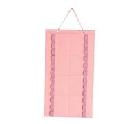 FytStycale Organizador de Cinturones Artes Marciales Soporte Exhibidor Porta Cinturones Colgante Pared Material Fieltro Adecuado para Adultos Aficionados Entrena, Rosa