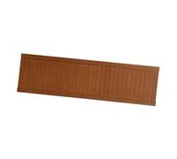 FytStycale Panel de Pared Miniatura Casa de Muñecas Zócalo Simulado de Madera Tablero para Decoración Accesorio Paisajístico Adecuado para Sala Dormitorio, MarrÓn