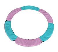 FytStycale Protector Cubierta de Borde Redondo Esponja Impermeable Fácil de Retirar Resistente Adecuada para Prevenir Accidentes Jardín Exterior, Rosa Verde 1.5m