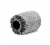 FytStycale Protector de Viento con Pelo de Micrófono Alta Elasticidad Filtro Vocal Protector de Piel Sintética Reutilizable para Streamers, Periodistas