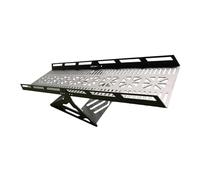 FytStycale Puente Obstáculo para Coche de Juguete Estructura Metálica Resistente Rampa Simulada Fácil de Montar para Vehículos a Escala Accesorios Versátiles Ade, 55 X 18.5 X 22 Cm