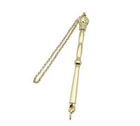FytStycale Puntero Bíblico Herramienta de Lectura Puntero Manual Conectado Por Cadena Barra Decorada Accesorio de de Aleación de Zinc Adecuado para Ceremoni, Cabeza de