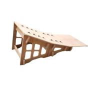 FytStycale Rampa de Salto para Bicicleta de Montaña, Rampa Práctica, Ligera, Fácil de Montar, Estructura Profesional Y de Madera, Estable Y, Grande