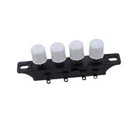 FytStycale Reemplazo Del Interruptor de Llave Del Ventilador Eléctrico Diseño de Llave de Piano Robusto Universal Ligero