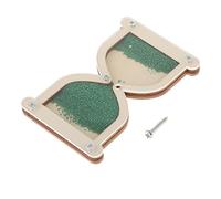 FytStycale Reloj de Arena Accesorio Tablero Ocupado Juguete Educativo Creativo de Madera para Niños Estimulación Temprana Desarrollo Motriz Adecuado P, Verde