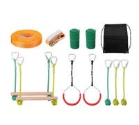 FytStycale Set de Cuerda de Equilibrio Infantil Desarrollo Motor Resistente para Exterior, Parque